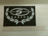 日本 Garson 原裝禾草貼紙 