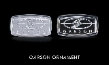 日本 GARSON D.A.D 豪華真皮彈性貼紙