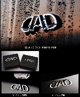 日本 DAD 電鍍3D徽章