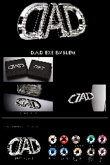 日本 DAD 豪華鑽石閃章
