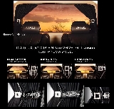日本Garson DAD 豪華窗簾 type VELVETFRILL version~REAR window