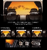 日本Garson DAD 豪華窗簾type GEMMY~REAR WINDOW MODEL~