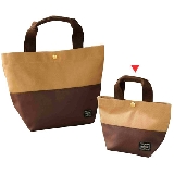 全新品 啡色 日本PORTER 手挽袋